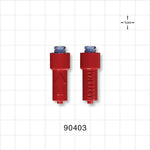 Needleless Swabbable 1 Way Sampling Valve, Female Luer Lock, Male Luer Lock -  - 90403