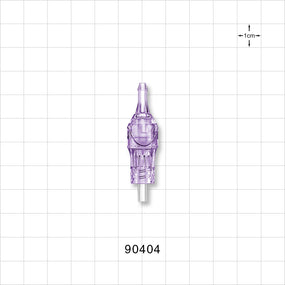 Closed Male Luer Lock to Barbed Valve Connector - Fits 1/8 inch ID Tubing (0.125 inch, 3.18 mm) - 90404