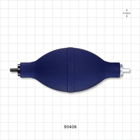 Inflation, Deflation Hand Pump, Blue - Both Tube Ports 0.156 inch OD (3.96 mm) - 90408
