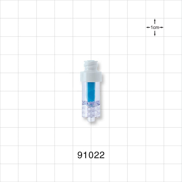 Needleless Injection Site, Swabbable, Female Luer Lock, Male Luer Lock -  - 91022
