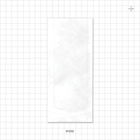 Sterilization Pouch, Chevron Style, Heat Sealable - Outside Dimensions: 3 inch x 7 inch (76 mm x 178 mm) - 91202