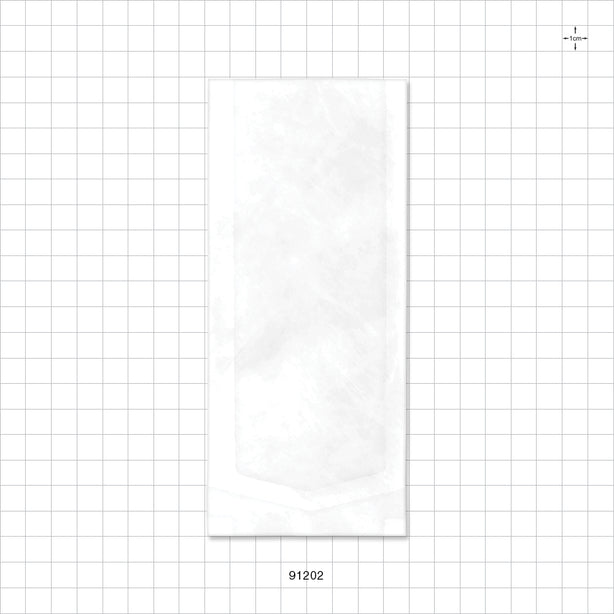 Sterilization Pouch, Chevron Style, Heat Sealable - Outside Dimensions: 3 inch x 7 inch (76 mm x 178 mm) - 91202