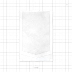 Sterilization Pouch, Chevron Style, Heat Sealable - Outside Dimensions: 4 inch x 6 inch (102 mm x 152 mm) - 91204