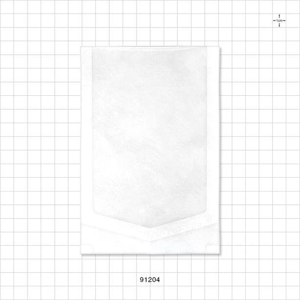 Sterilization Pouch, Chevron Style, Heat Sealable - Outside Dimensions: 4 inch x 6 inch (102 mm x 152 mm) - 91204