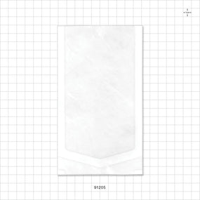 Sterilization Pouch, Chevron Style, Heat Sealable - Outside Dimensions: 4 inch x 7 inch (102 mm x 178 mm) - 91205