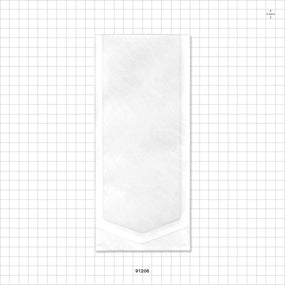 Sterilization Pouch, Chevron Style, Heat Sealable - Outside Dimensions: 4 inch x 9 inch (102 mm x 229 mm) - 91206
