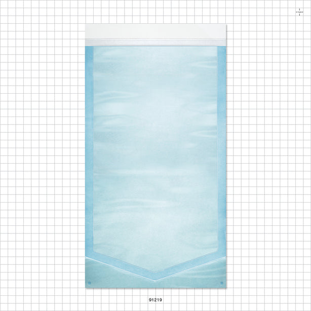 Sterilization Pouch, Chevron Style, Self-Sealing - Outside Dimensions: 7 inch x 12 inch (178 mm x 305 mm) - 91219