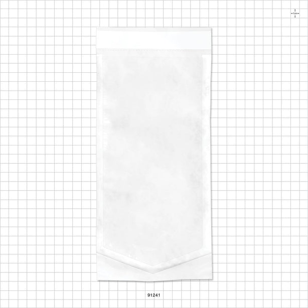 Sterilization Pouch, Chevron Style, Self-Sealing w/Indicator - Outside Dimensions: 5 inch x 10 inch (127 mm x 254 mm) - 91241