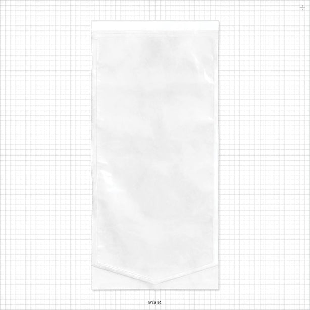 Sterilization Pouch, Chevron Style, Self-Sealing w/Indicator - Outside Dimensions: 10 inch x 20 inch (254 mm x 508 mm) - 91244