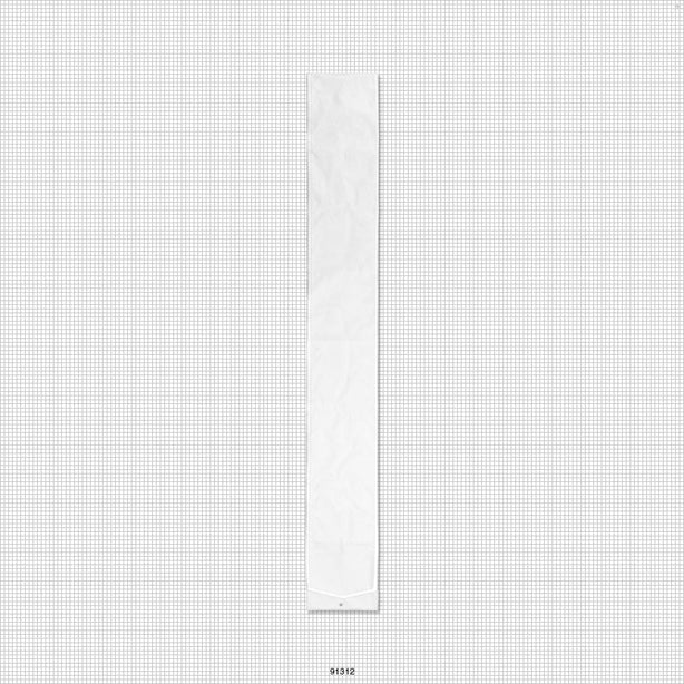 Sterilization Pouch, Chevron Style, Heat-Sealing w/Hang Hole - Outside Dimensions: 6 inch x 43 inch (152 mm x 1092 mm) - 91312
