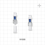 SmartSite™ Needle-Free Valve, Female Luer Lock, Male Luer Lock with Dust Cover -  - 91500