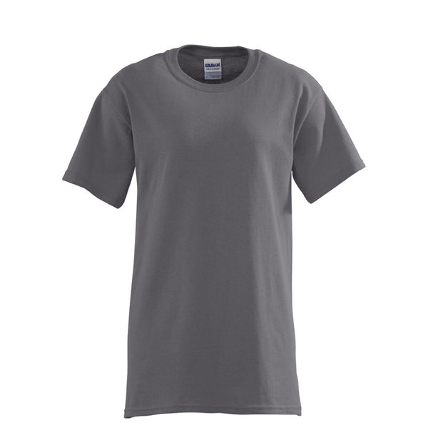 GILDAN ACTIVEWEAR Unisex 100% Cotton Short Sleeve T-Shirt, Charcoal, Size S - 925CHRS - 1 Each