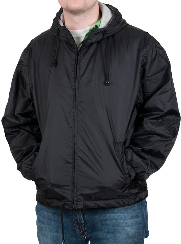 ULTRACLUB Fleece-Lined Hooded Jackets 937BLKL 1 Each - MDL-937BLKL