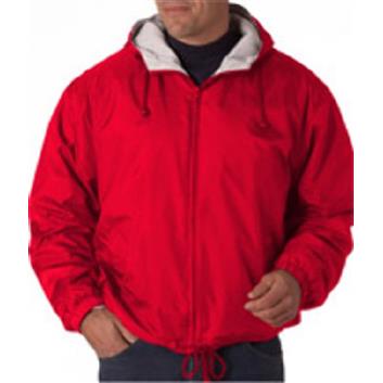 ULTRACLUB Fleece-Lined Hooded Jackets 937REDXL 1 Each - MDL-937REDXL