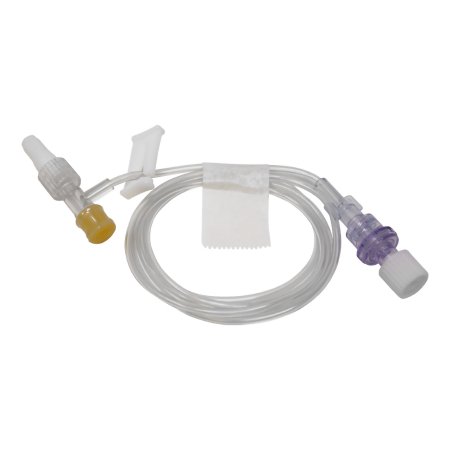 MPS Medical IV Extension Set Mini Bore 30 Inch Tubing Without Filter - Box of 50 - EB-030-13-BX