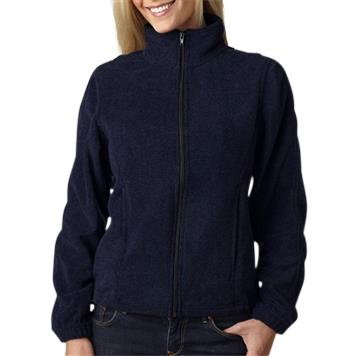 ULTRACLUB Women's Fleece Jackets 939NVYXXL 1 Each - MDL-939NVYXXL