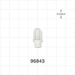 Female Luer Cap, Non-Vented, White -  - 96843