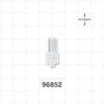 Male Luer Cap, Non-Vented, Clear -  - 96852