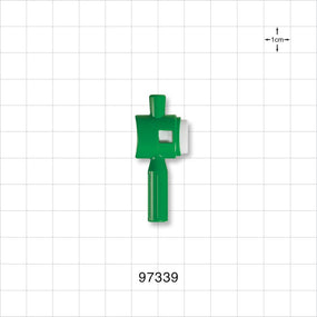 3-Part One-Handed Torquer, Green - Fits 1.37 FR - 3 FR Guide Wires (0.018 inch - 0.039 inch, 0.45 mm - 1 mm) - 97339
