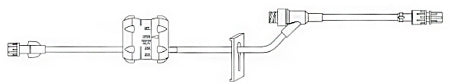 BD IV Extension Set Needle-Free Port Standard Bore 7 Inch Tubing Without Filter Sterile - Case of 50 - MFS106-CS