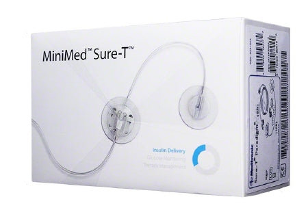 Medtronic Insulin Infusion Set Sure-T®Paradigm® 6 mm 23 Inch Tubing Without Port - Box of 10 - MMT-864A-BX