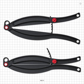 Bag Clamp with Lock, Black - 5.906 inch (150 mm) Sealing Length - 99213