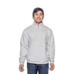 Jerzees Men's Quarter-Zip Sweatshirt 995 ASH M - 1.0 Each