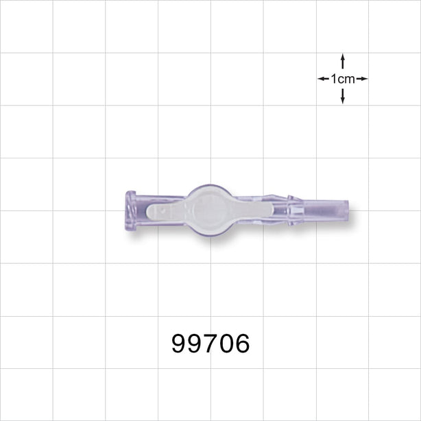 1-Way Stopcock, Female Luer Lock, Male Luer Slip - 58 psi - 99706