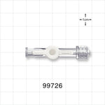 1-Way Stopcock, Female Luer Lock, Male Luer Lock - 200 psi - 99726