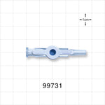 1-Way Stopcock, Female Luer Lock, Male Luer Slip - 500 psi - 99731