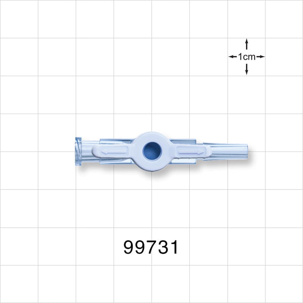 1-Way Stopcock, Female Luer Lock, Male Luer Slip - 500 psi - 99731 ...