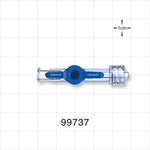 1-Way Stopcock, Female Luer Lock, Male Luer Lock - 1050 psi - 99737