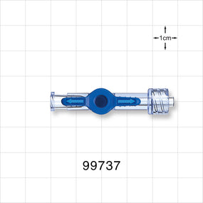 1-Way Stopcock, Female Luer Lock, Male Luer Lock - 1050 psi - 99737