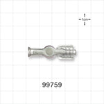 1-Way Stopcock, Female Luer Lock, Male Luer with Spin Lock - 45 psi - 99759