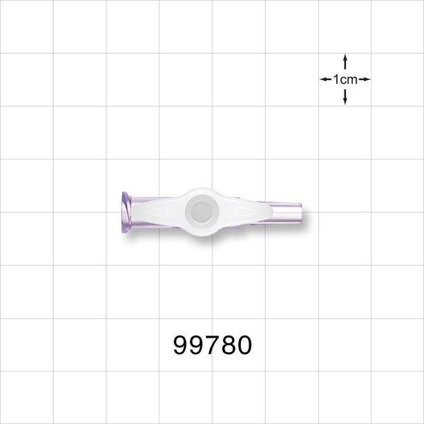 1-Way Stopcock, Female Luer Lock, Male Luer Slip - 50 psi - 99780