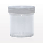 Specimen Container w/White Cap - 90 ml; 2.1 inch Opening (53 mm) - 99982