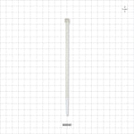 General Purpose Non-Reopening Cable Tie, Natural - 6.3 inch (160 mm); 222N (50 lbs) Breaking Strength - 99990