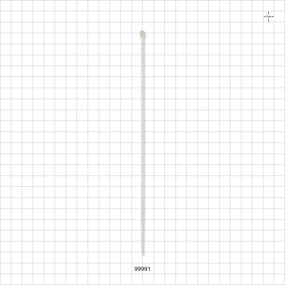 General Purpose Cable Tie, Non Re-opening, Natural - 8 inch (203 mm); 80N (18 lbs) Breaking Strength - 99991