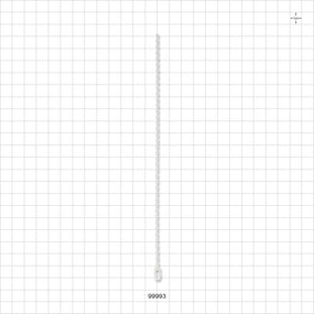 General Purpose Re-opening Beaded Tie, Natural - 8 inch (203 mm) - 99993