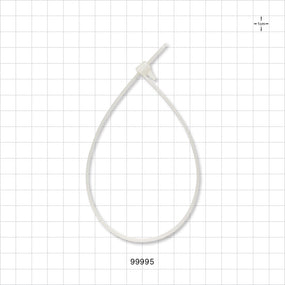 General Purpose Cable Tie, Re-opening, Natural - 11 inch (279 mm) 222N (50lbs) Breaking Strength - 99995