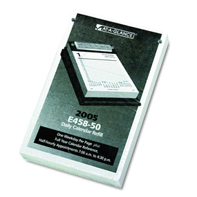 AT-A-GLANCE Daily Pad Style Desk Calendar Refill E458-50 1 Each - MDL-AAGE45850