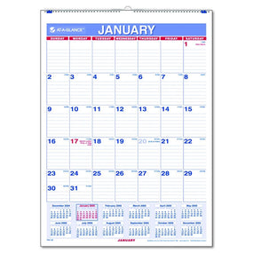 AT-A-GLANCE Monthly Wall Calendars PM1-28 1 Each - MDL-AAGPM128