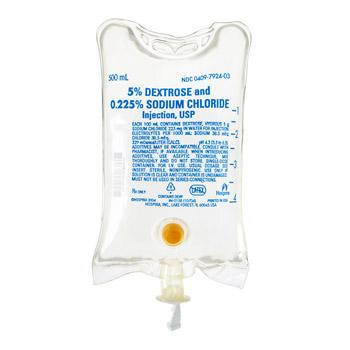 Icu Medical Inc 5% Dextrose and 0.225% Sodium Chloride Injections 07924-03 - 24.0 Each - MDL-ABB079240334