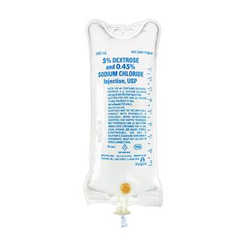 ICU MEDICAL INC 5% Dextrose and 0.45% Sodium Chloride Injection 07926-09 1 Each - MDL-ABB079260939H