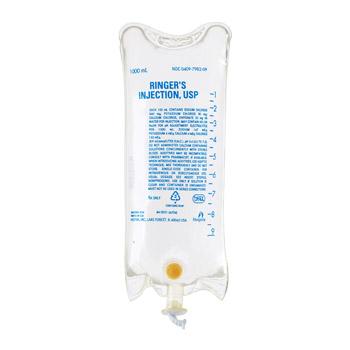 Icu Medical Ringers Injection, USP, 1000 mL - 07982-09 - 12 Each