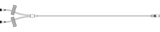 Icu Medical Inc Macrobore Y-Type Extension Sets 12333-28 - 1.0 Each