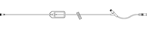 ICU Medical Macrobore Extension Sets - 12354-05 - 48 Each - MDL-ABB1235405