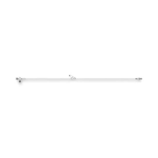 Icu Medical Anesthesia Macrobore Extension Set with 4-Way Stopcock, Clave Y-Site, Male Luer Lock Adapter, 38" - 12394-01 - 50 Each