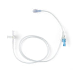Icu Medical Anesthesia Macrobore Extension Set with 4-Way Stopcock, Clave Y-Site, Male Luer Lock Adapter, 38" - 12394-01 - 50 Each
