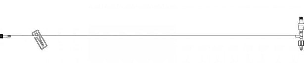 ICU Medical Macrobore Extension Sets - 12645-28 - 50 Each - MDL-ABB1264528